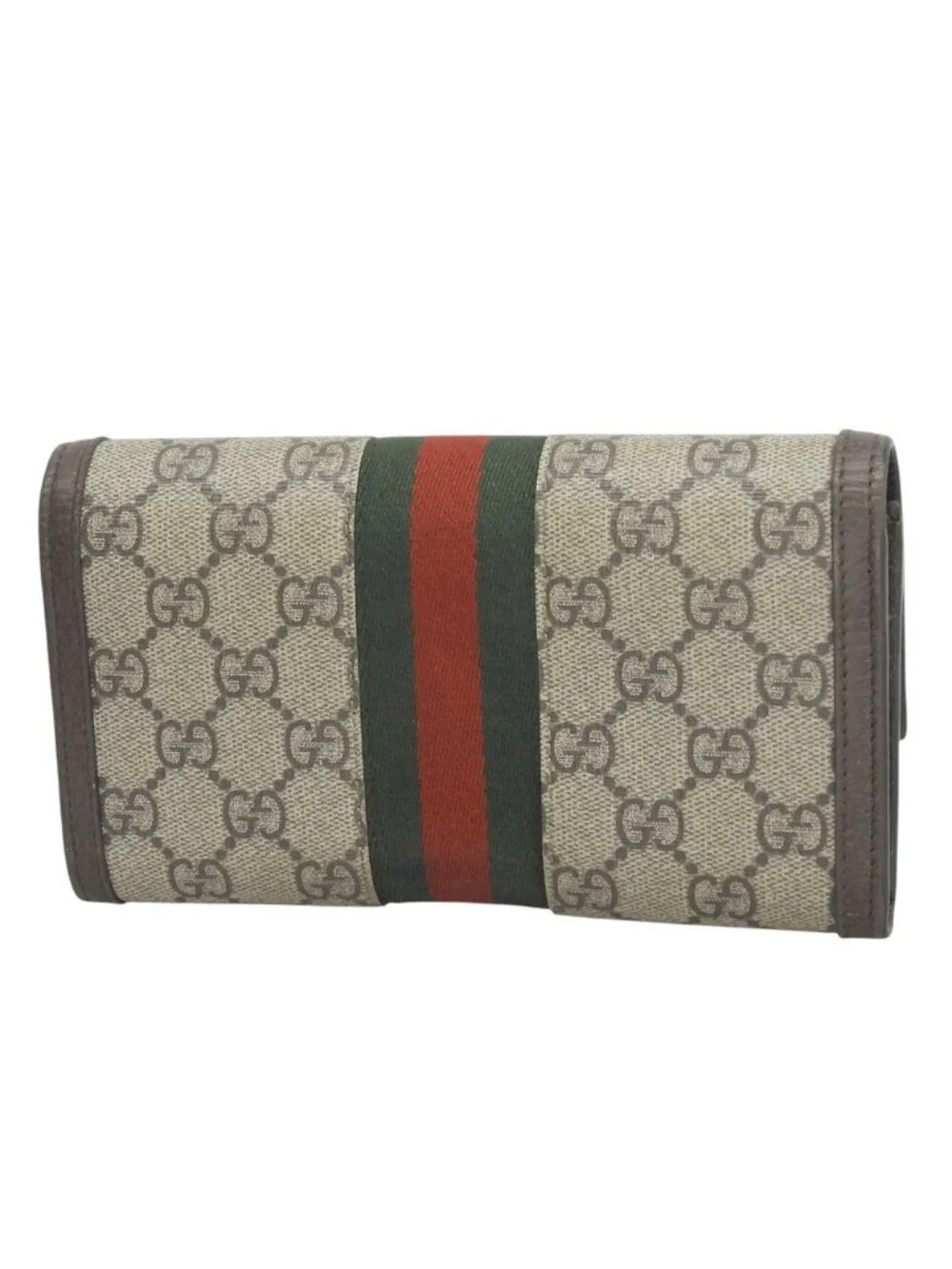 Gucci Ophidia GG Continental Wallet Sherry Line